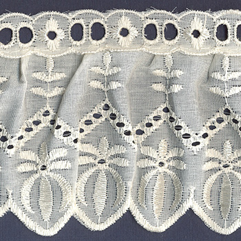 Tira dacron plis c/ pasaliston  ivory-011535PS-04