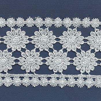 Embutido guipiure lurex plata-811239L--10